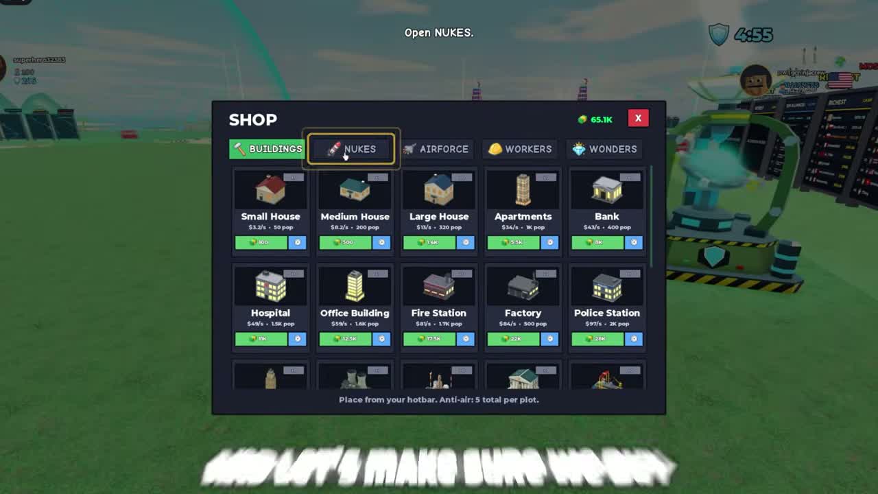 Recorded building shop