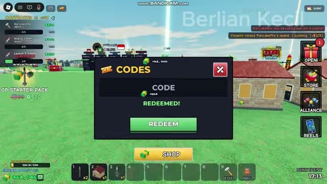 NUKE redemption receipt