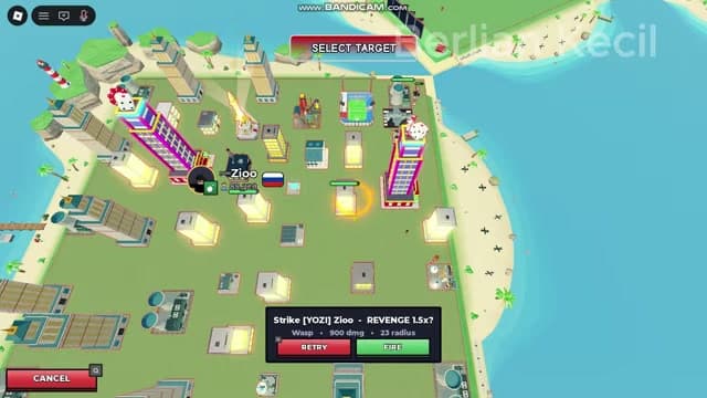 Target selection controls